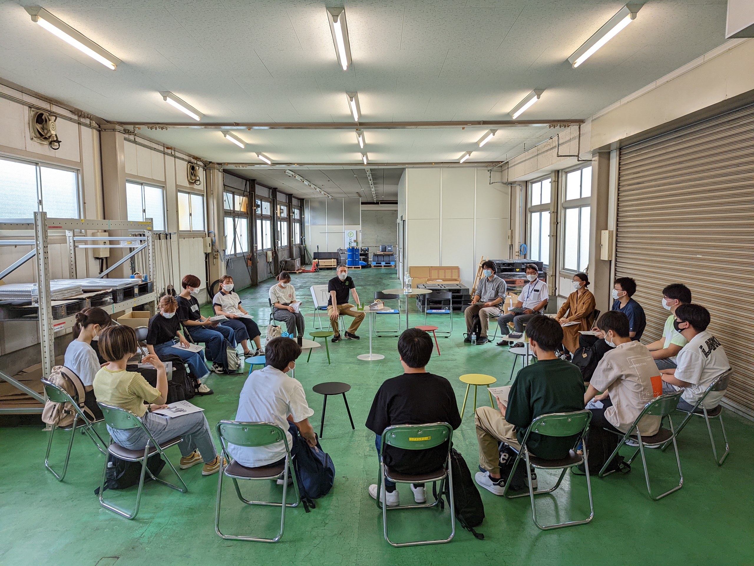 福知山公立大学「地域経営演習」|ニュース&トピックス|コアマシナリー株式会社